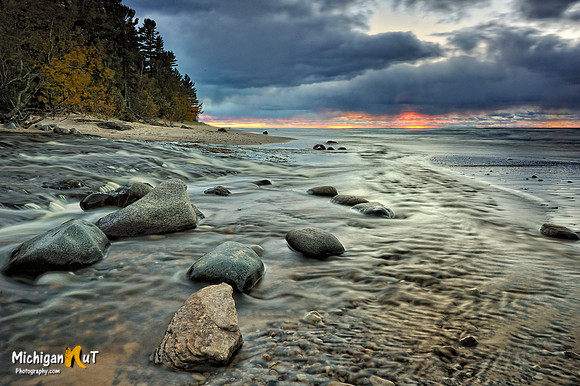 "Spirit of the Wild" Mouth of the Hurricane River, Lake Superior, Pictured Rocks National Lakeshore