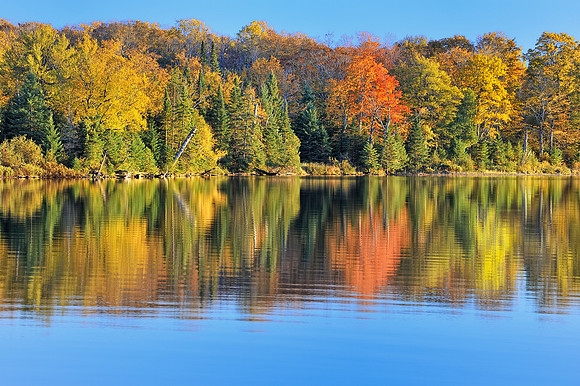 "Autumn Art" Grand Sable Lake, Pictured Rocks National Lakeshore, Michigan's Upper Peninsula