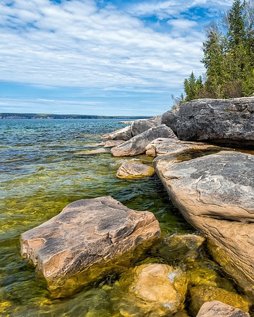 Rocky shores Lake Superior