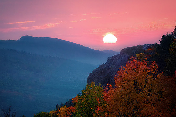 Brockway Mountain Sinking Sun