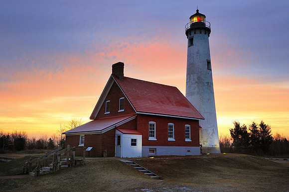 Tawas Point Lighthouse Sunrise
