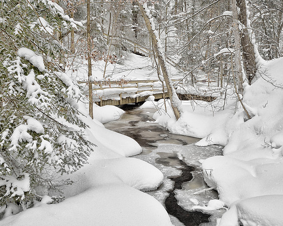 Winter on Munising Creek