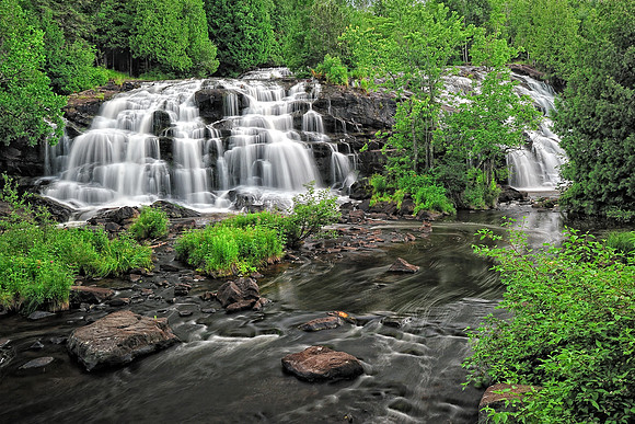 Bond Falls, Michigans Upper peninsula