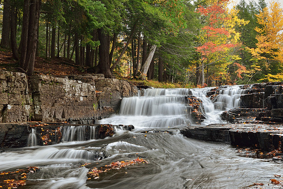Quartzite Falls Michigan's Upper Peninsula