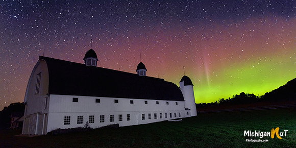 Northern Lights at the D.H Day Barn