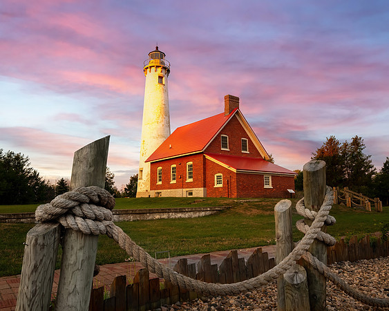 "Nautical Sunrise" , Tawas Point Lighthouse