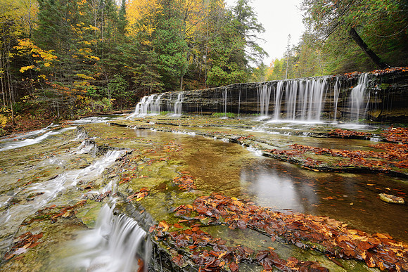 Autumn at Lower Au Train Falls
