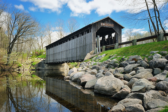 Fallasburg Covered Bridge Lowell Michigan