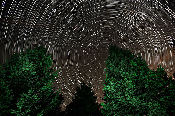 Star Trails  40 Minute exposure