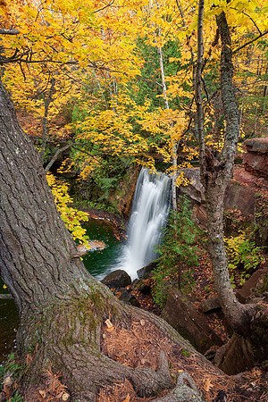 Hungarian Falls in MIchigan's Keweenaw Peninsula