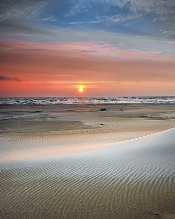 Tawas State Park Winter sunrise