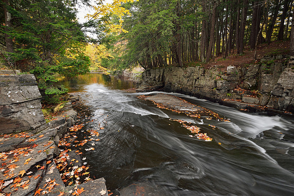 Autumn on the Slate River