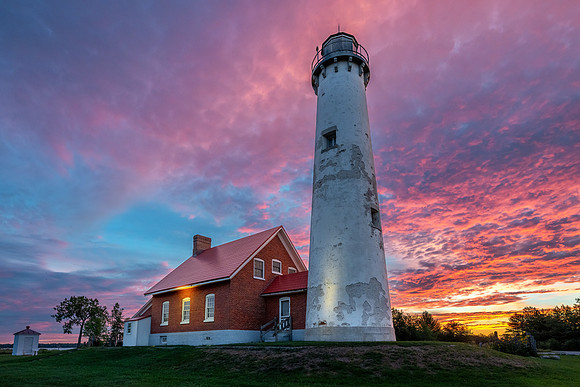 Tawas Point Lighthouse-Summer Sunrise