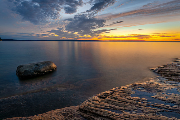 Miners Beach Sundown
