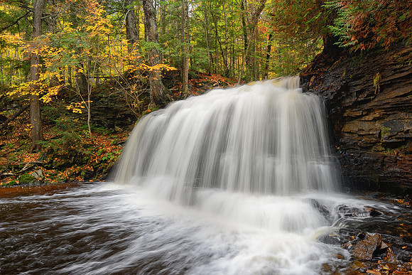 Autumn at Rock River Falls