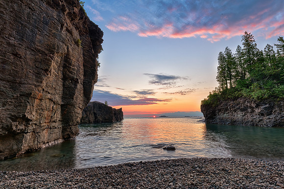 Presque Isle Park, Black Rocks Cove