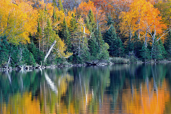 "Autumn's Art" Grand Sable Lake, Pictured Rocks National Lakeshore, Michigan's Upper Peninsula